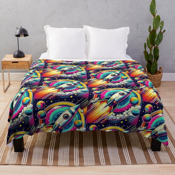 Item preview, colorful rocket desighn designed and sold by Dogandesighn.