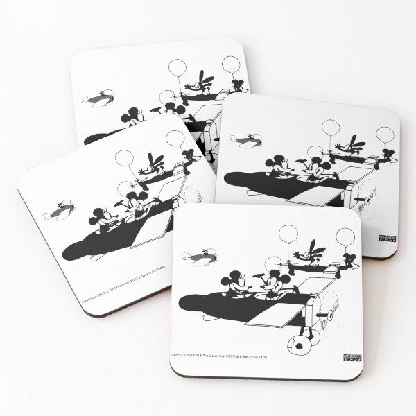 Item preview, Oswald and Mickey - Crazy Planes Mickey Side (Great Guns!, 1927; The Ocean Hop, 1927; Place Crazy, 1929) designed and sold by eetoons1927.