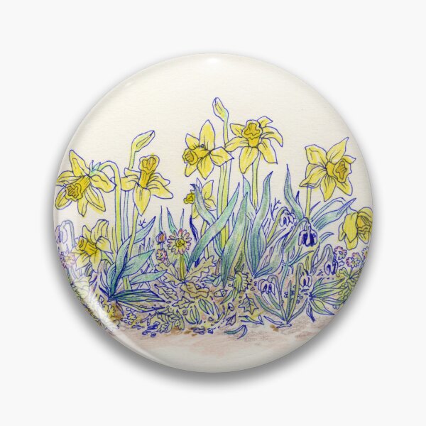 Item preview, Daffodils and other spring flowers designed and sold by sadnettles.