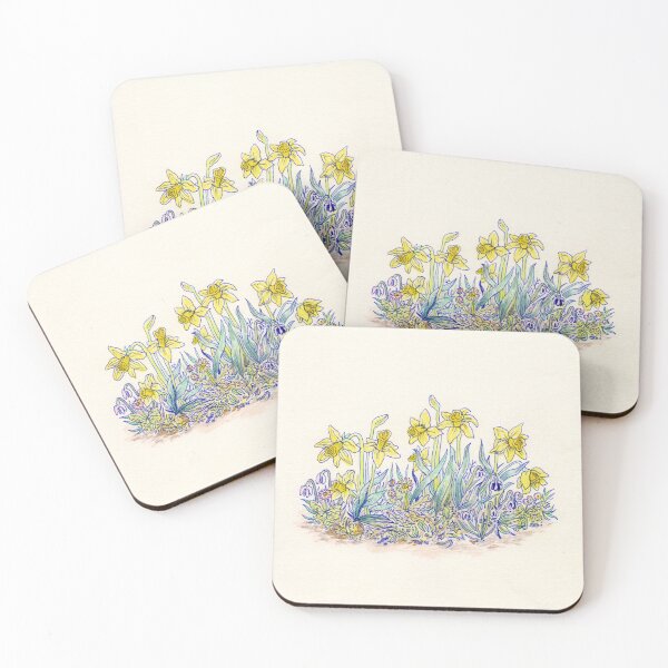 Item preview, Daffodils and other spring flowers designed and sold by sadnettles.
