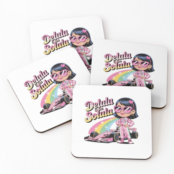 Item preview, Delulu Is The Solulu Racing Girl Motorsport designed and sold by PietrzakDesign.
