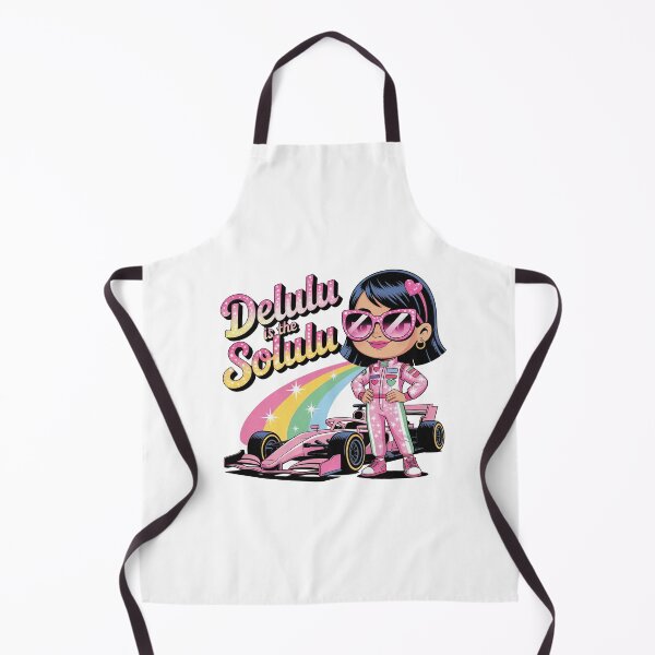 Item preview, Delulu Is The Solulu Racing Girl Motorsport designed and sold by PietrzakDesign.