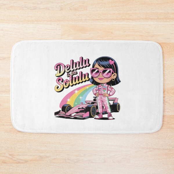 Item preview, Delulu Is The Solulu Racing Girl Motorsport designed and sold by PietrzakDesign.