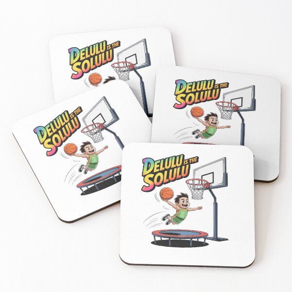 Item preview, Delulu Is The Solulu Basketball Dunk Sky Is The Limit designed and sold by PietrzakDesign.