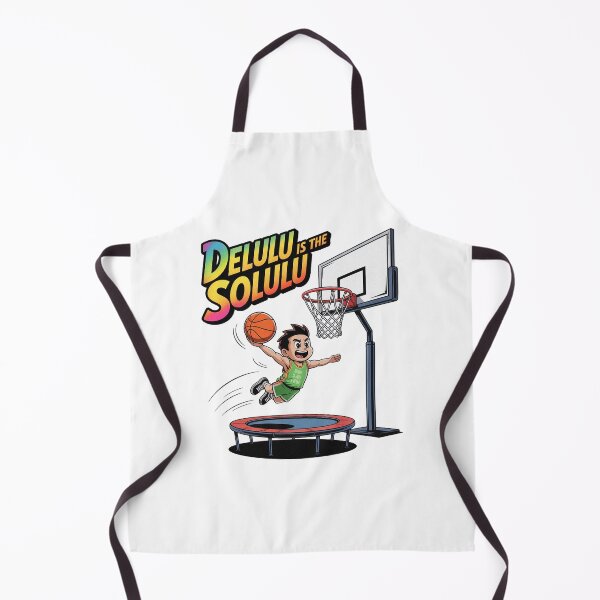 Item preview, Delulu Is The Solulu Basketball Dunk Sky Is The Limit designed and sold by PietrzakDesign.