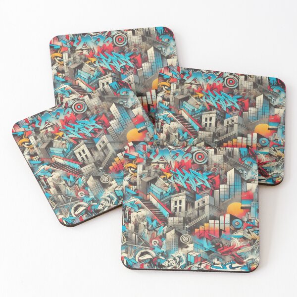 Item preview, Urban Graffiti Collage designed and sold by Creativity Meets Healing.