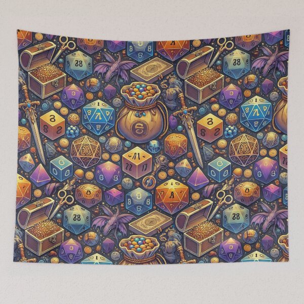 Item preview, Dice Goblin Loot bags - RPG Dice & Fantasy Treasures designed and sold by Creativity Meets Healing.