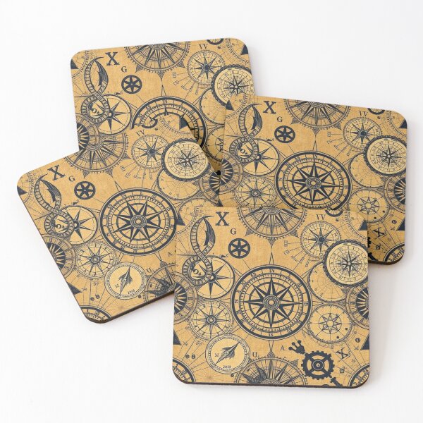 Item preview, Dark Academia Maps & Symbols - Vintage Mystery & Esoteric Aesthetic designed and sold by Creativity Meets Healing.