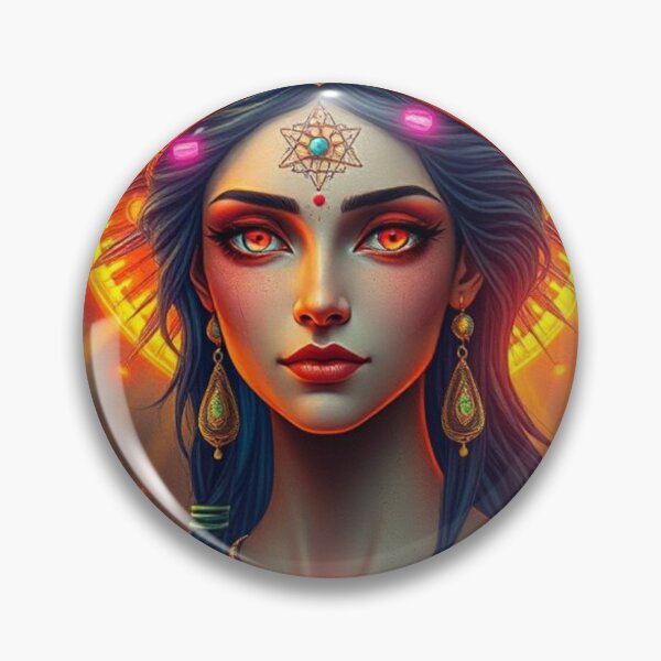 Item preview, Cyberpunk Demeter Ancient Greek Goddess - Steam Punk Mythology  designed and sold by Creativity Meets Healing.