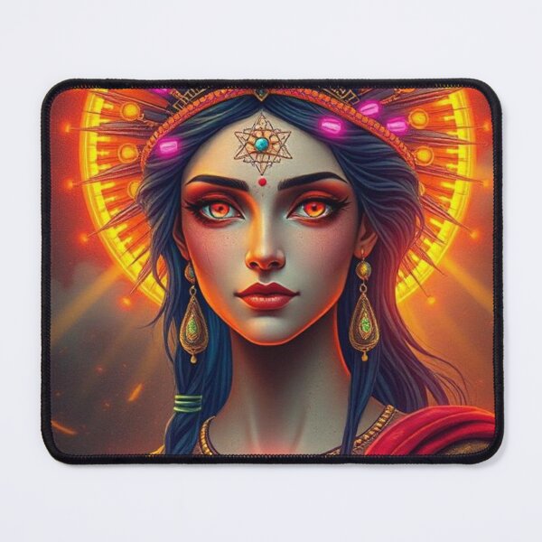 Item preview, Cyberpunk Demeter Ancient Greek Goddess - Steam Punk Mythology designed and sold by Creativity Meets Healing.