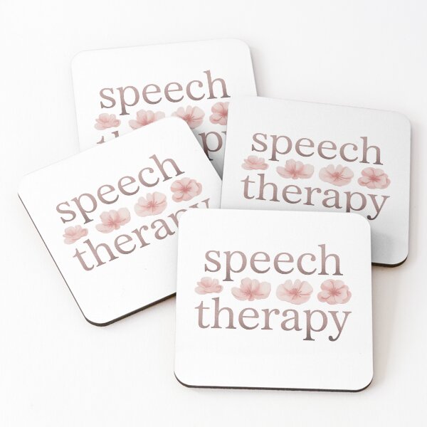Item preview, Speech language therapy pathologist floral speech designed and sold by PietrzakDesign.
