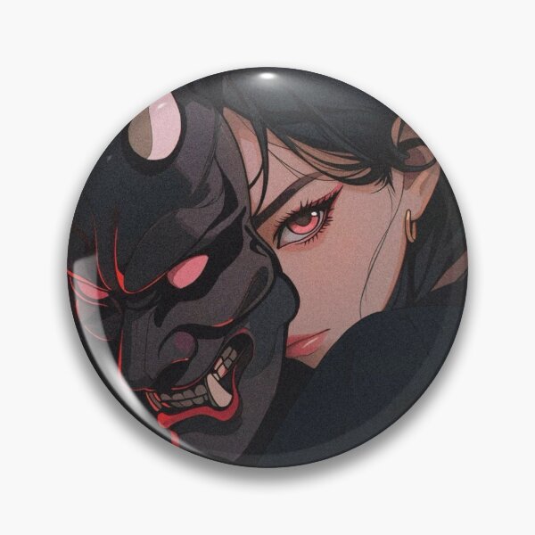 Item preview, Wife with Oni Mask (Color) designed and sold by RoiKKouShop.