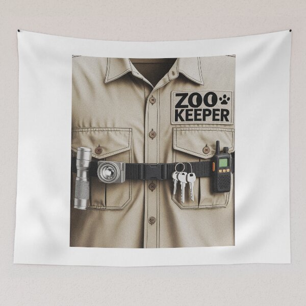 Item preview, Zoo Keeper Halloween Costume DIY Gift Jungle Safari Explorer  designed and sold by PietrzakDesign.