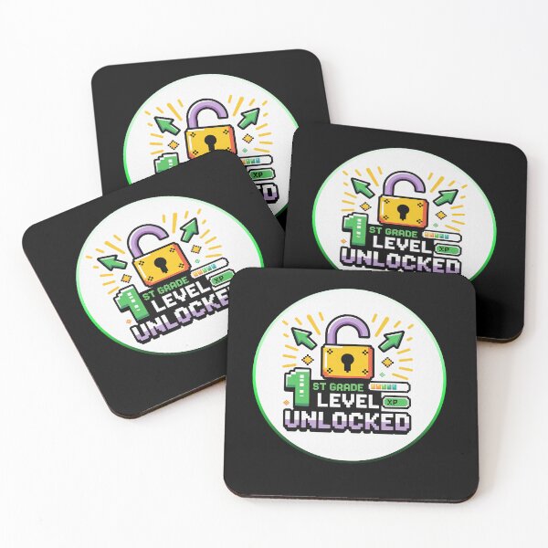 Item preview, 1st Grade Level Unlocked Back to School Gaming Style designed and sold by PietrzakDesign.