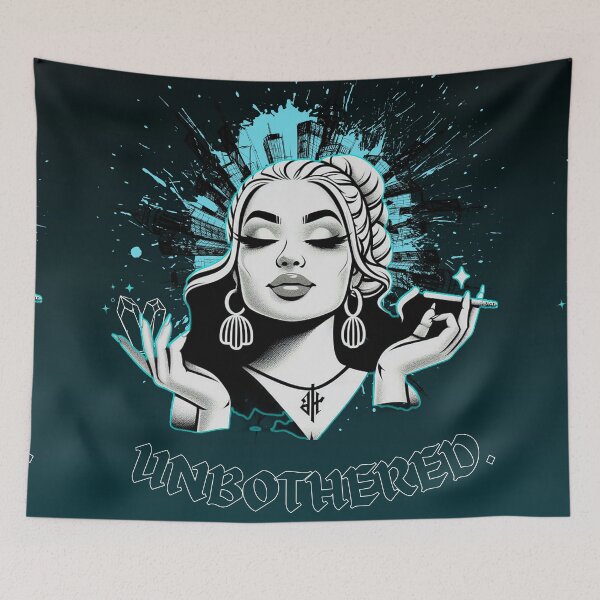 Item preview, Unbothered. designed and sold by Full Throttle Alchemist .