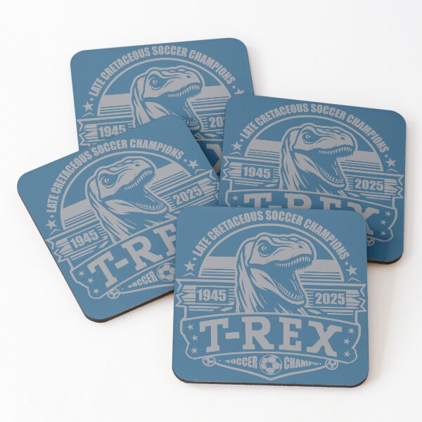 Item preview, T-Rex soccer team – the late-Cretaceous champions designed and sold by KoandZo.
