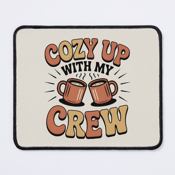 Item preview, Cozy Up with My Crew - Warm Fall Friends Design designed and sold by Jollys-ArtShop.