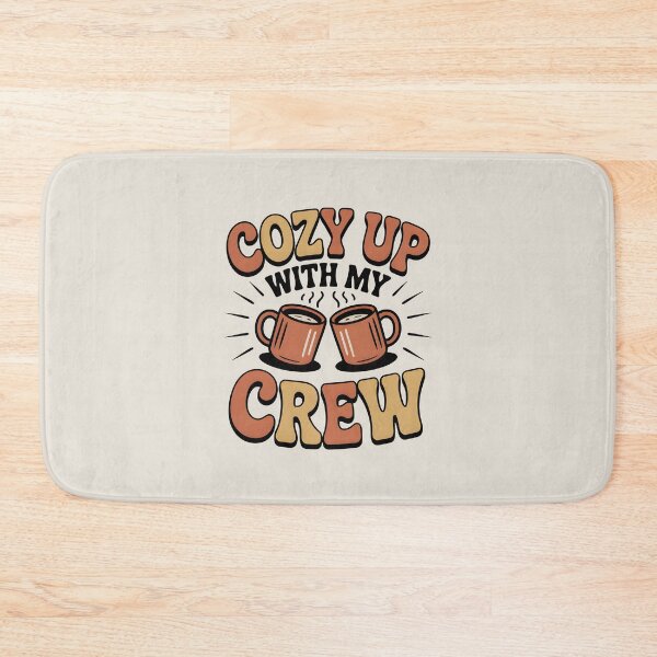 Item preview, Cozy Up with My Crew - Warm Fall Friends Design designed and sold by Jollys-ArtShop.