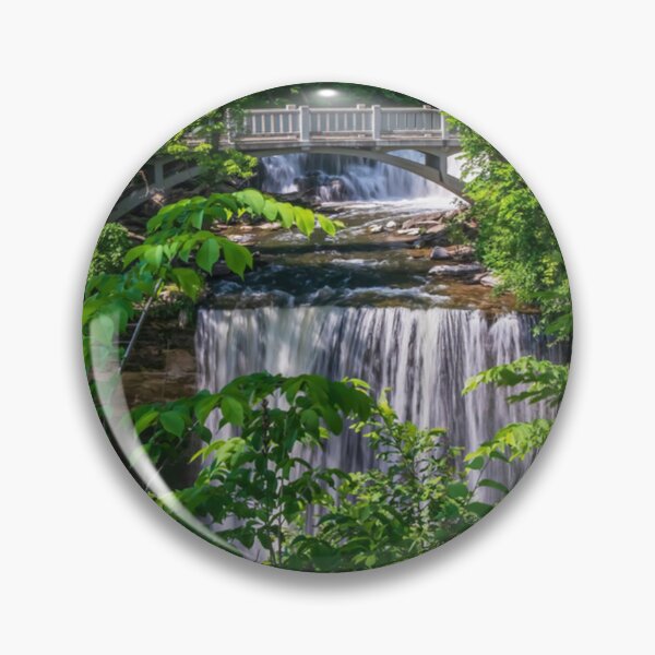Item preview, Minneopa Falls, a Double Waterfall on Minneopa Creek in Mankato, Minnesota designed and sold by LINDA MCKUSICK.