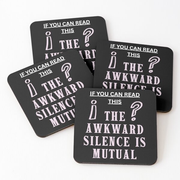 Item preview, Funny Introvert – If You Can Read This The Awkward Silence Is Mutual – Sarcastic Social Anxiety  designed and sold by DesignDazzles.