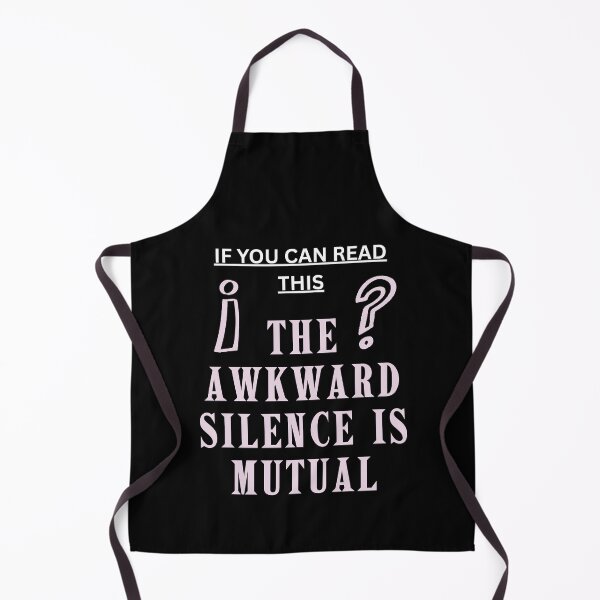Item preview, Funny Introvert – If You Can Read This The Awkward Silence Is Mutual – Sarcastic Social Anxiety designed and sold by DesignDazzles.
