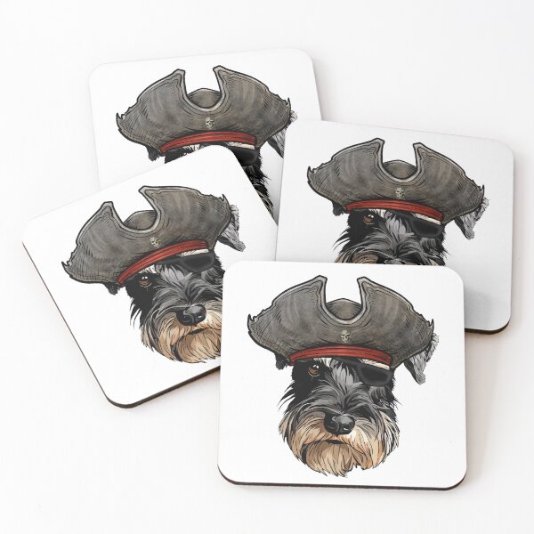 Item preview, Miniature Schnauzer Pirate designed and sold by whyitsme.