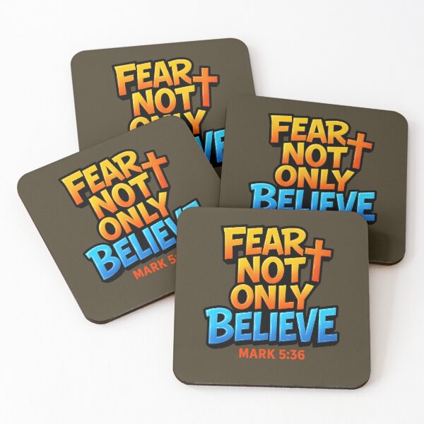 Item preview, Do Not Fear Only Believe Jesus designed and sold by SimplySelim.