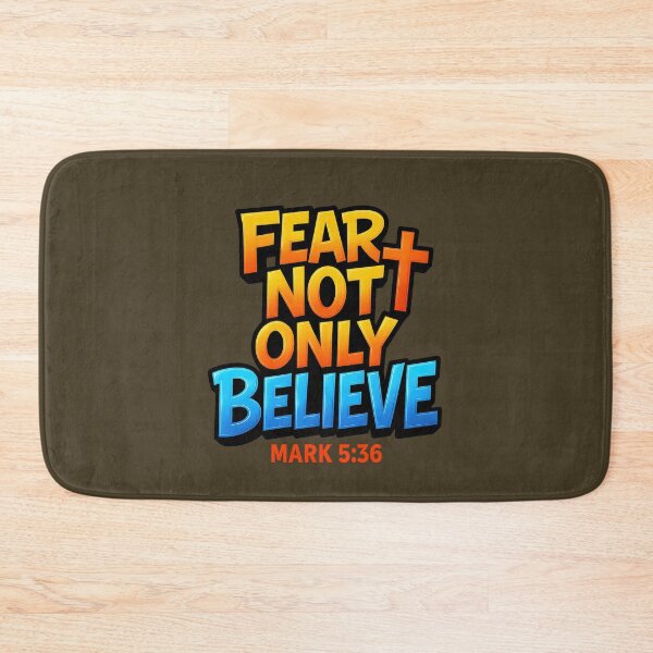 Item preview, Do Not Fear Only Believe Jesus designed and sold by SimplySelim.