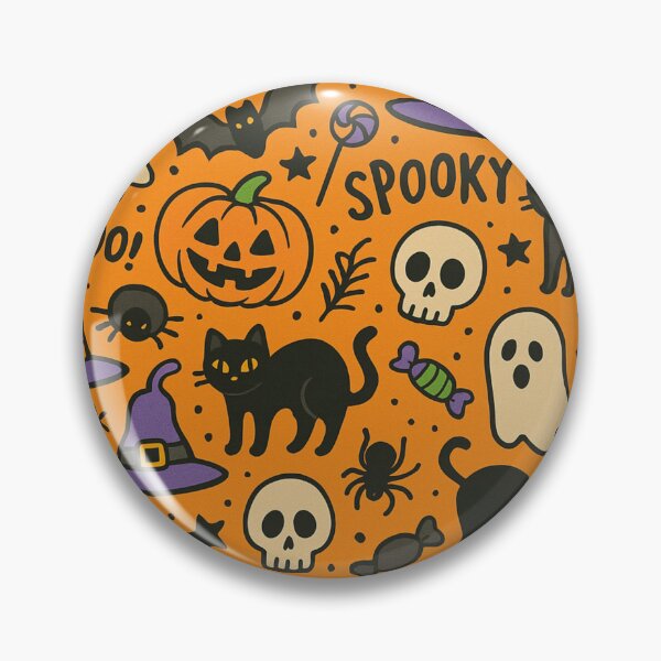 Item preview, Spooky Halloween Doodle Fun designed and sold by mpdesigns73.