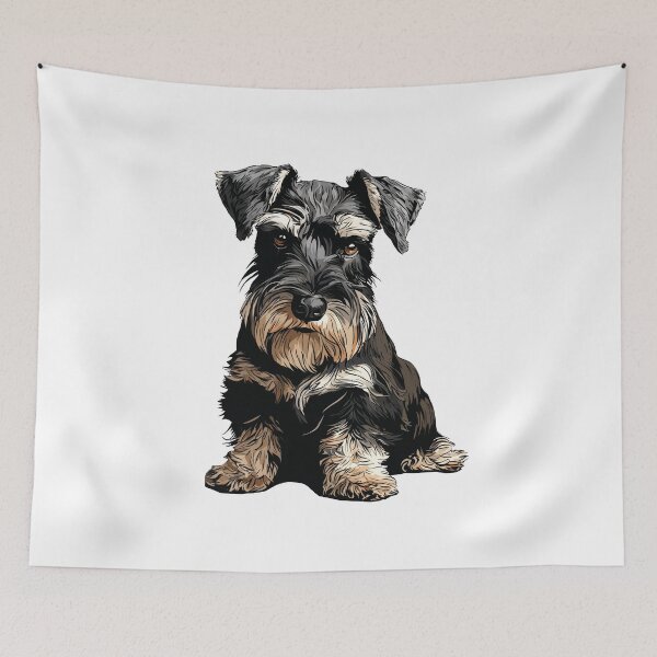 Item preview, Miniature Schnauzer Dog designed and sold by whyitsme.