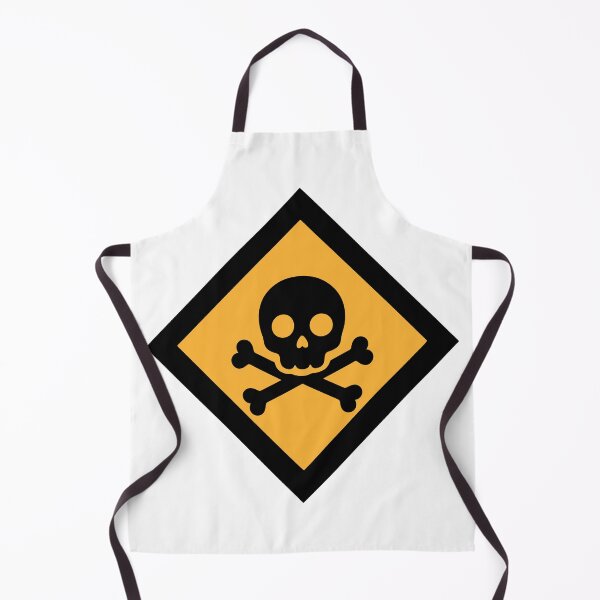 Item preview, Toxic Hazard Warning Sign with Skull designed and sold by AFernandesDSG.