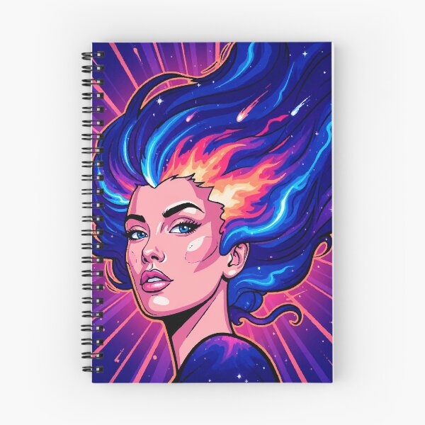 Item preview, Dolled Up Radiant Soul — Celestial Pop Art Portrait of a Strong Woman designed and sold by  Ojo de Lilith.