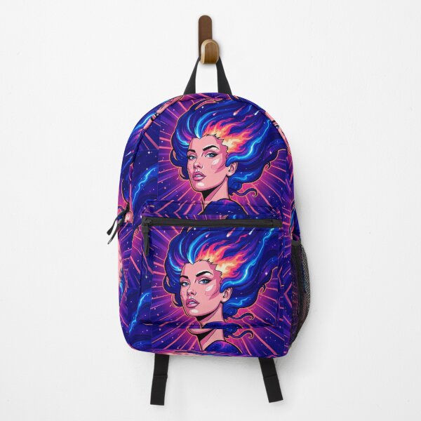 Item preview, Dolled Up Radiant Soul — Celestial Pop Art Portrait of a Strong Woman designed and sold by Ojo de Lilith.