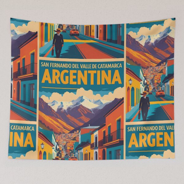 Item preview, San Fernando del Valle de Catamarca Argentina Vintage Travel Tourism designed and sold by TravelersGems.