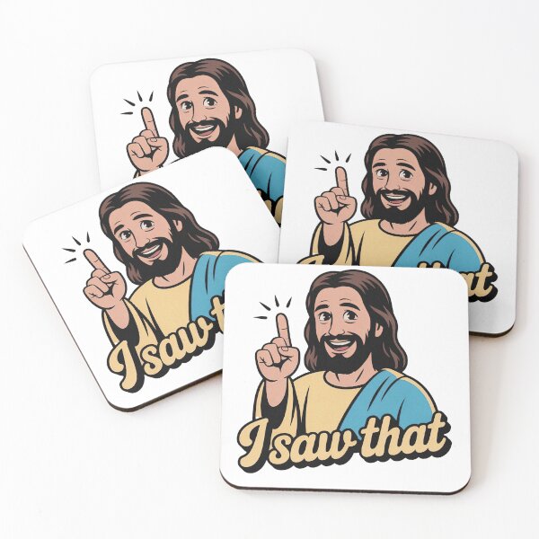 Item preview, I Saw That Jesus Meme Religious  designed and sold by PietrzakDesign.