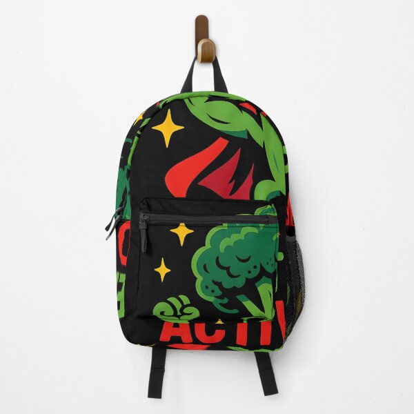 Item preview, Plant Power Activated – Super Broccoli Hero Illustration designed and sold by JaroPrints.