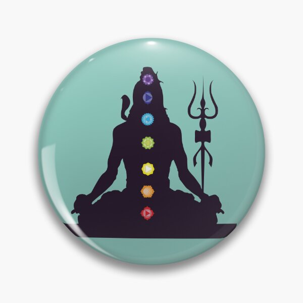 Item preview, Mahadev  Shiva diety Gog lord mahakal seven chakras  designed and sold by hutofdesigns.