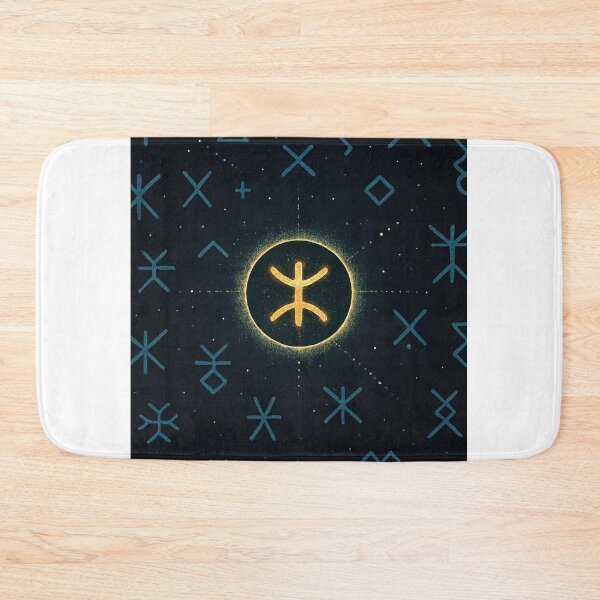 Item preview, Cosmic Amazigh – Starlight Heritage ⵣ designed and sold by salimarts5dz.