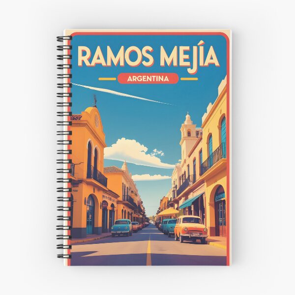 Item preview, Ramos Mejia Argentina Vintage Travel Tourism designed and sold by TravelersGems.