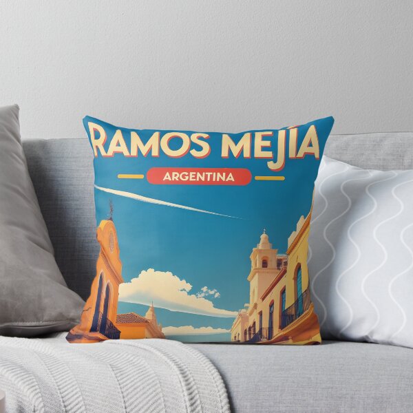 Item preview, Ramos Mejia Argentina Vintage Travel Tourism designed and sold by TravelersGems.