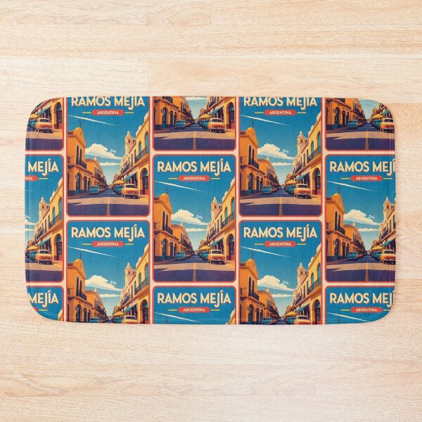 Item preview, Ramos Mejia Argentina Vintage Travel Tourism designed and sold by TravelersGems.