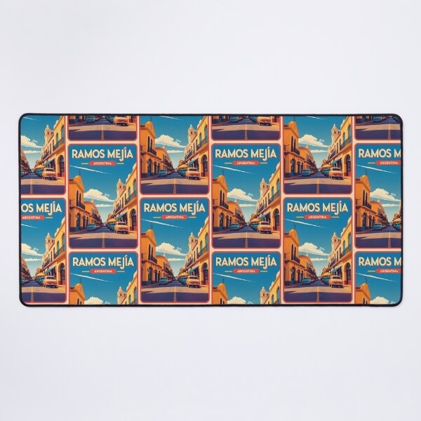 Item preview, Ramos Mejia Argentina Vintage Travel Tourism designed and sold by TravelersGems.