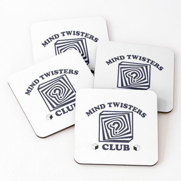 Item preview, Mind Twisters Club Optical Puzzle Riddle Brain Tee designed and sold by MotivaChic.