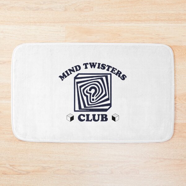 Item preview, Mind Twisters Club Optical Puzzle Riddle Brain Tee designed and sold by MotivaChic.