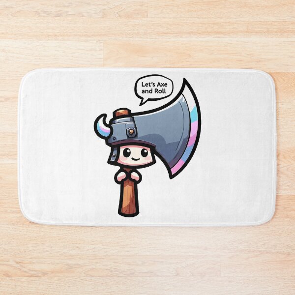 Item preview, Kawaii Battle Axe designed and sold by FreshArtFusion.
