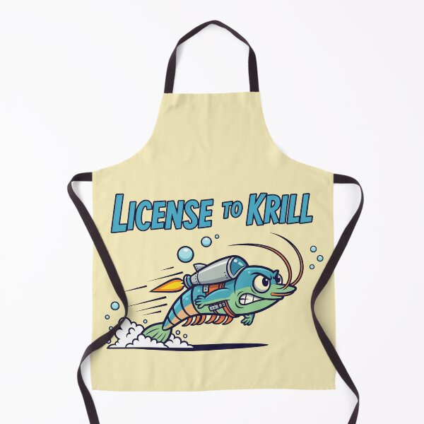 Item preview, License to Krill designed and sold by Amir Faysal.
