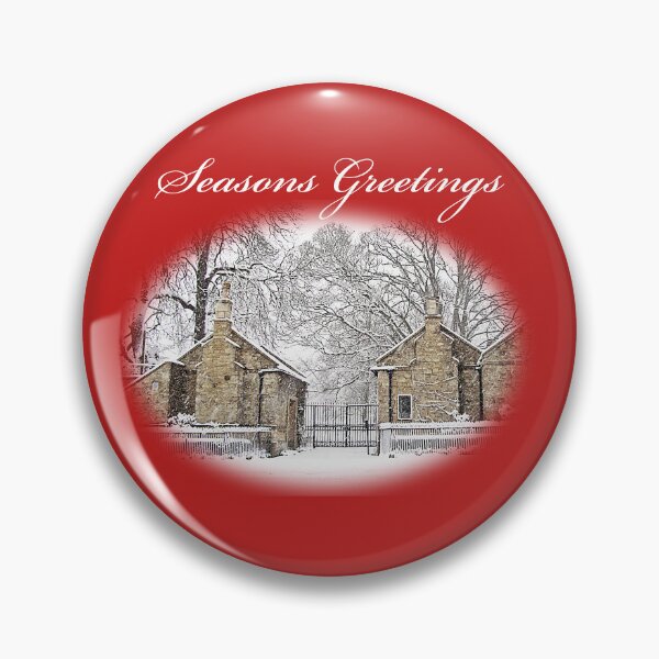 Item preview, The Old Lodge at Christmas designed and sold by Murph's Images.