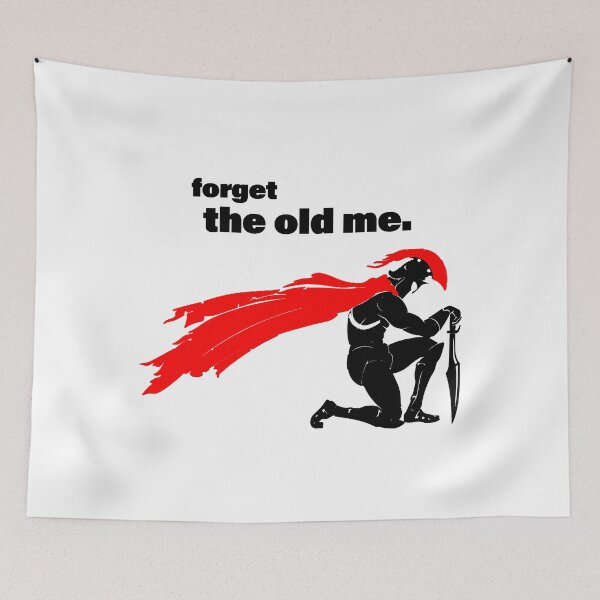 Item preview, Forget The Old Me Spartan Warrior Motivation designed and sold by FlyShop1.