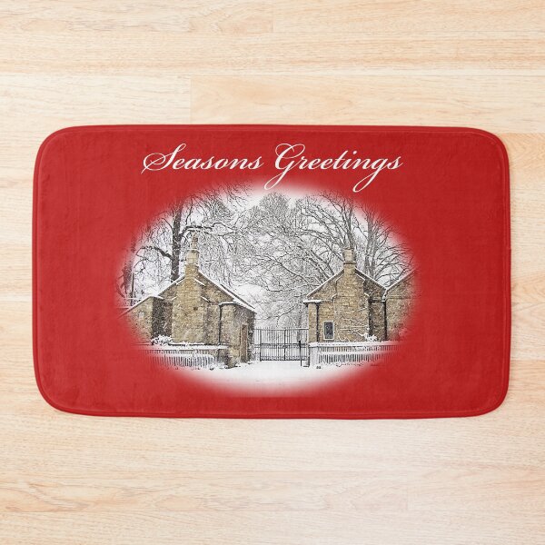 Item preview, The Old Lodge at Christmas designed and sold by Murph's Images.