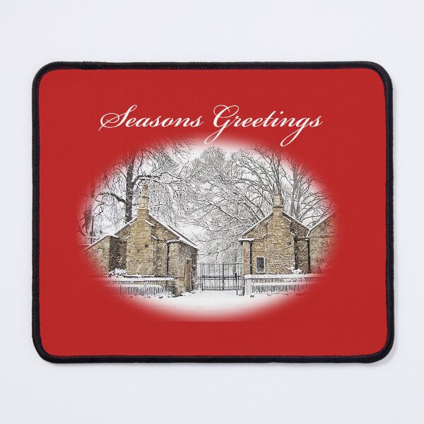 Item preview, The Old Lodge at Christmas designed and sold by Murph's Images.